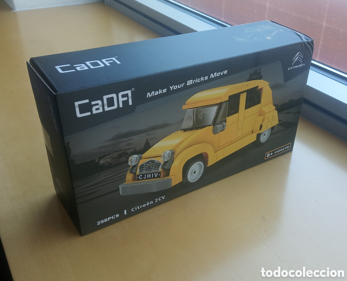Juegos antiguos: Modelo de construccion Citroen 2cv - Foto 1