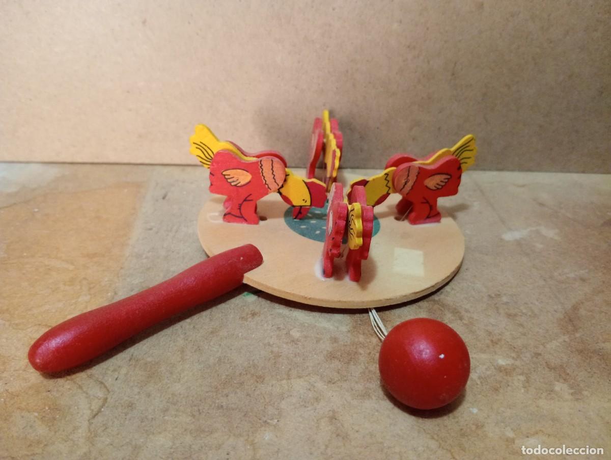 Juegos antiguos: Juego de madera pica- pica - Foto 1