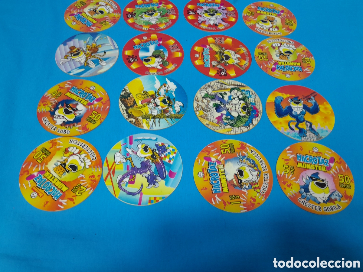 Juegos antiguos: LOTE DE 16 MACROTAZOS - MATUTANO - Foto 3