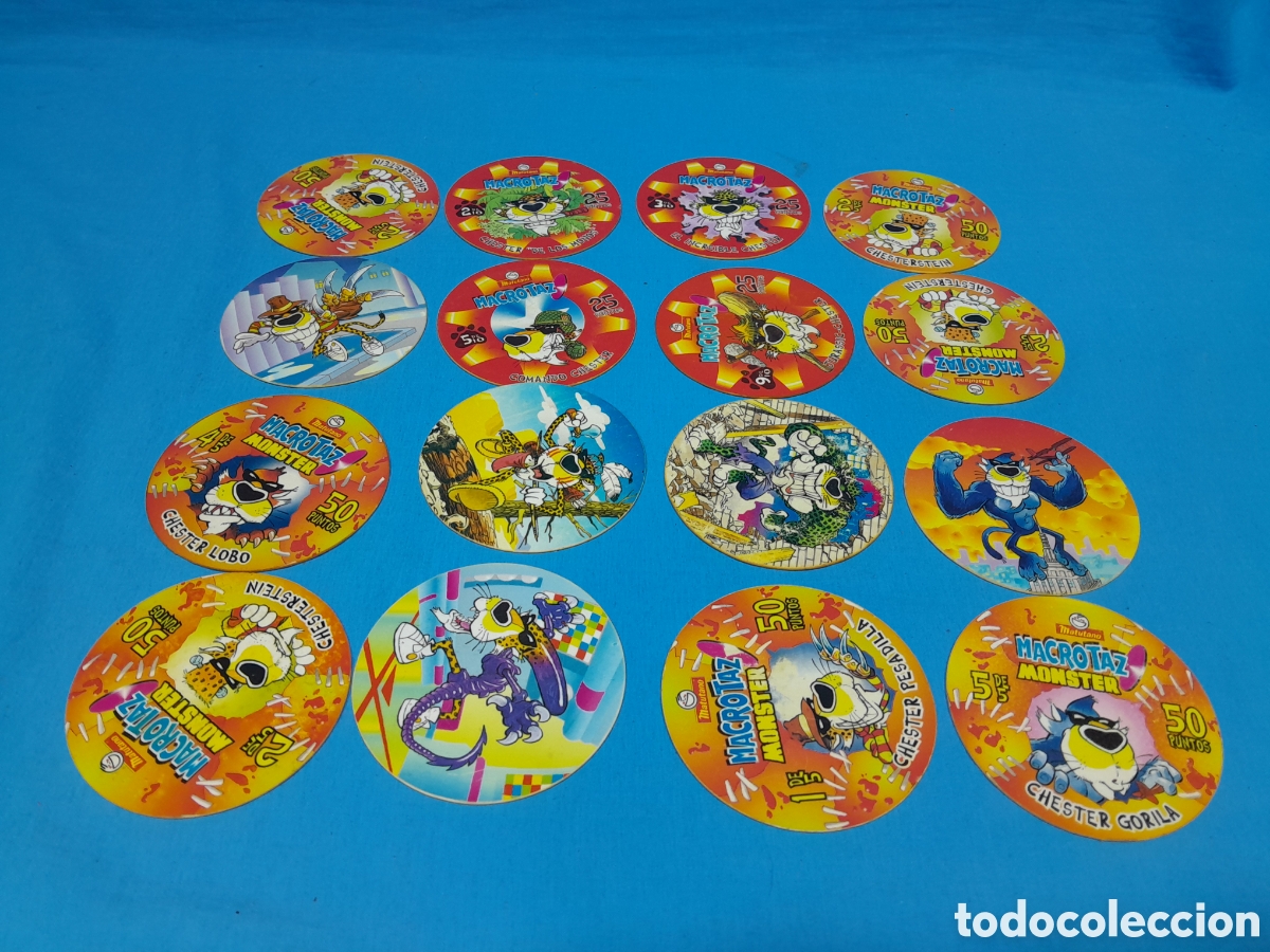 Juegos antiguos: LOTE DE 16 MACROTAZOS - MATUTANO - Foto 1