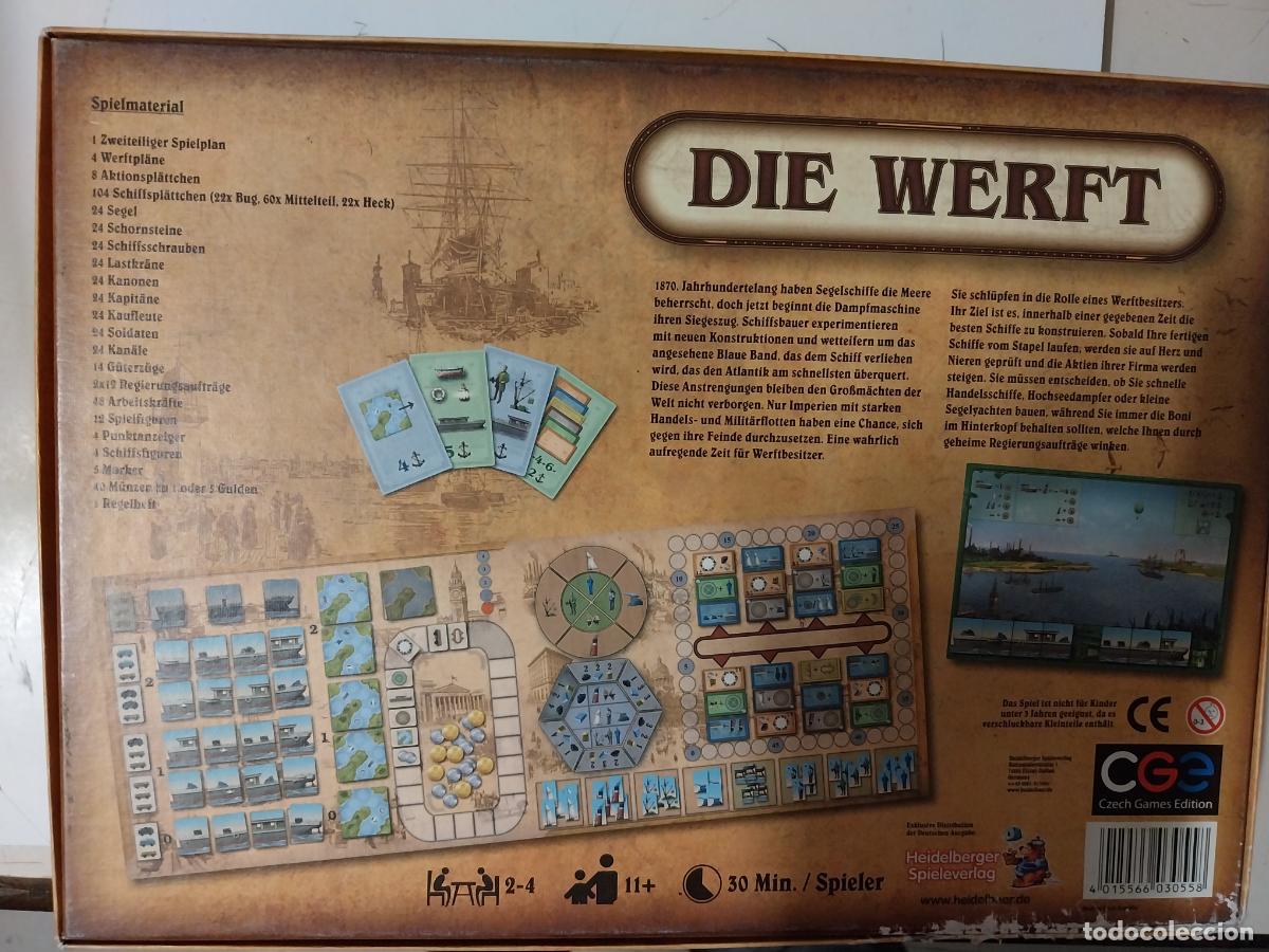Juegos antiguos: die werft. el astillero - Foto 2
