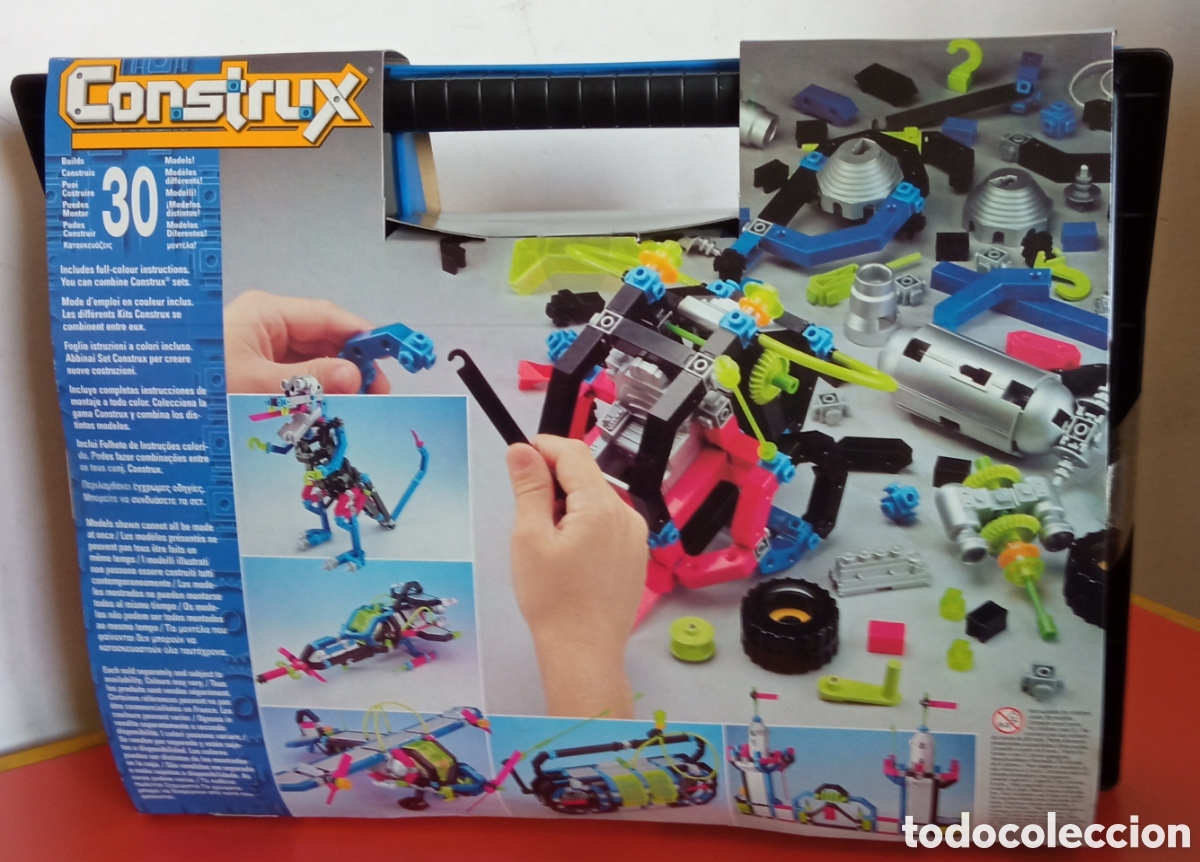 Juegos antiguos: MALET&Iacute;N DE CONSTRUCCI&Oacute;N CONSTRUX.MATTEL 1996.SIN ABRIR. - Foto 3