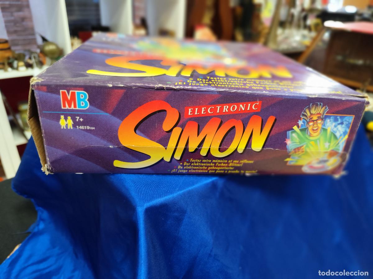 Juegos antiguos: simon electronico juego de memoria en caja - Foto 4
