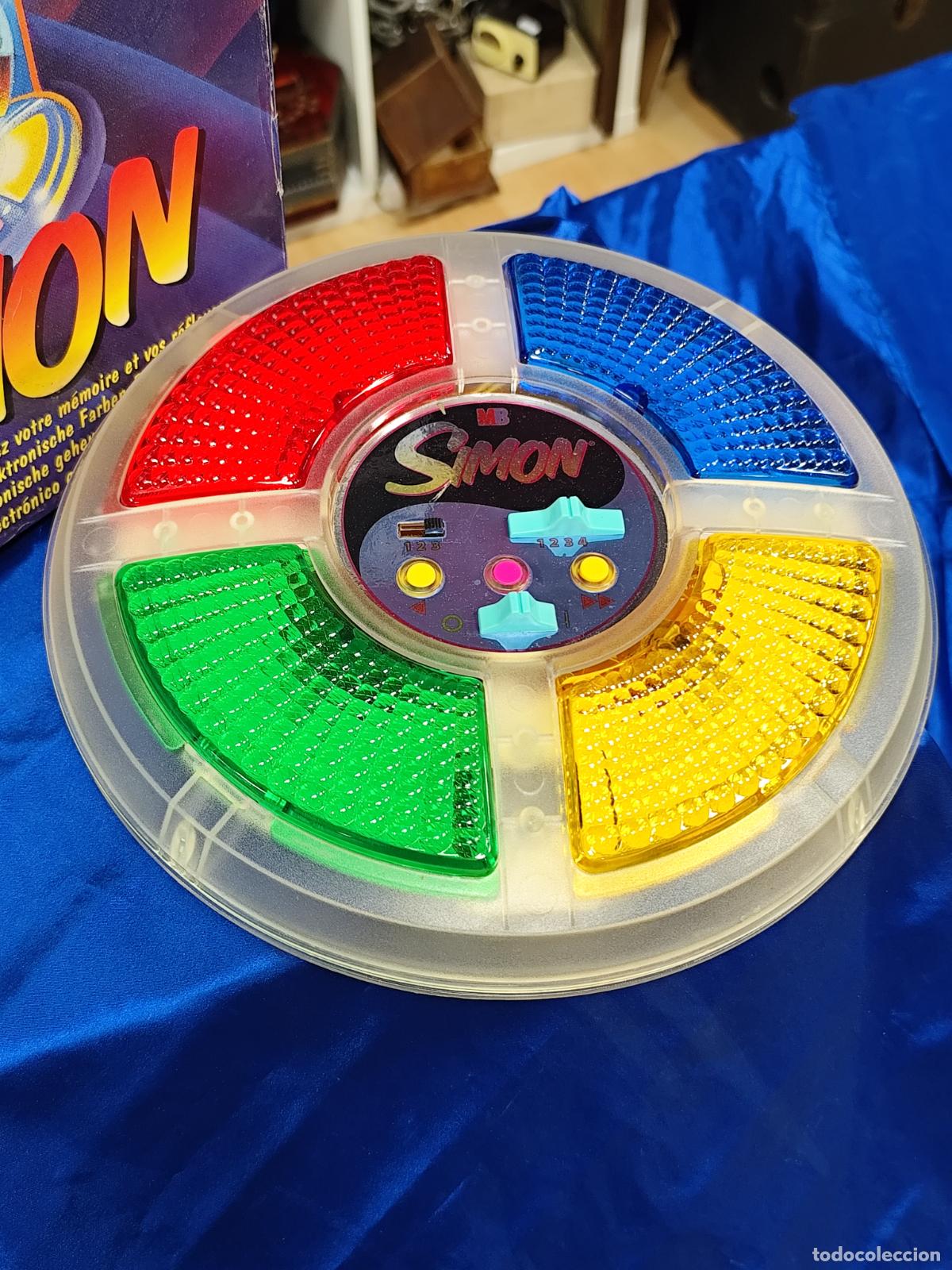 Juegos antiguos: simon electronico juego de memoria en caja - Foto 2