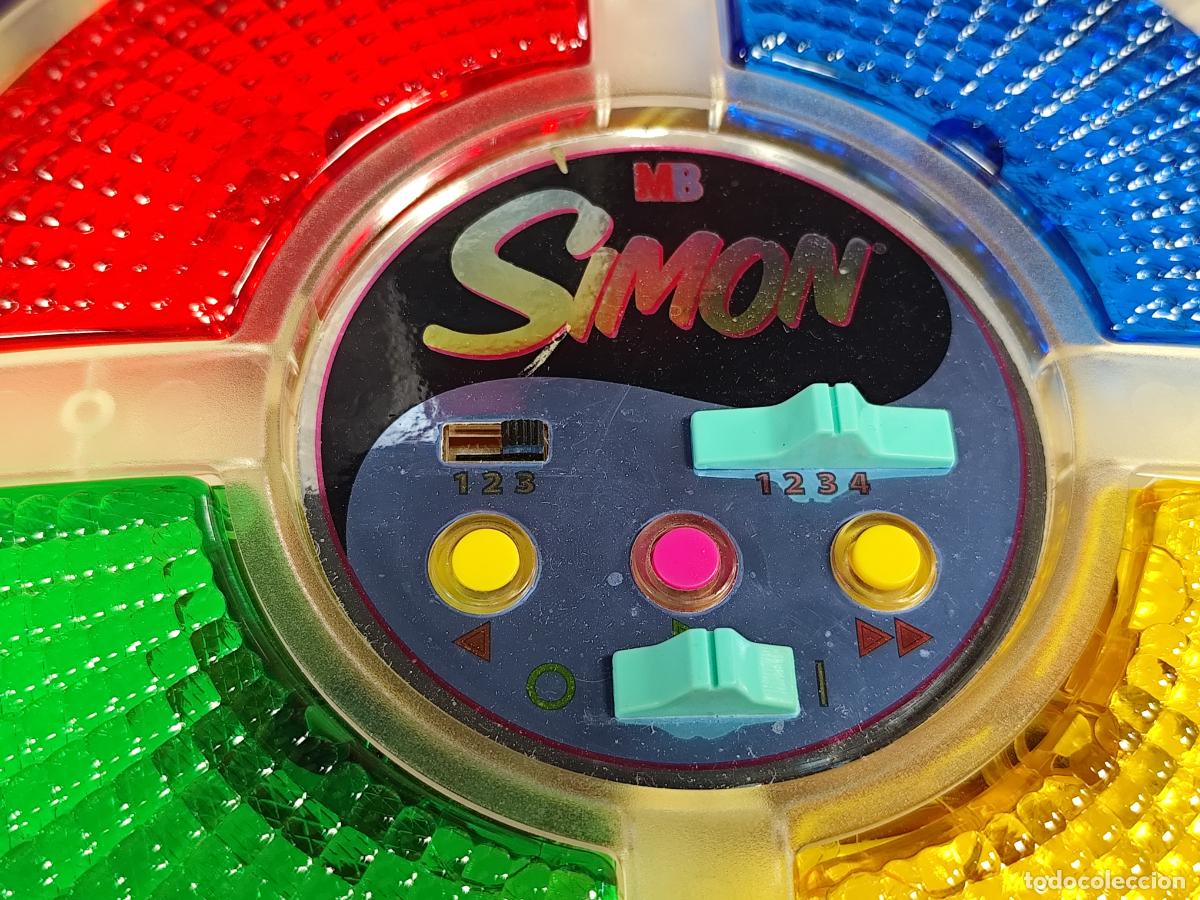Juegos antiguos: simon electronico juego de memoria en caja - Foto 5