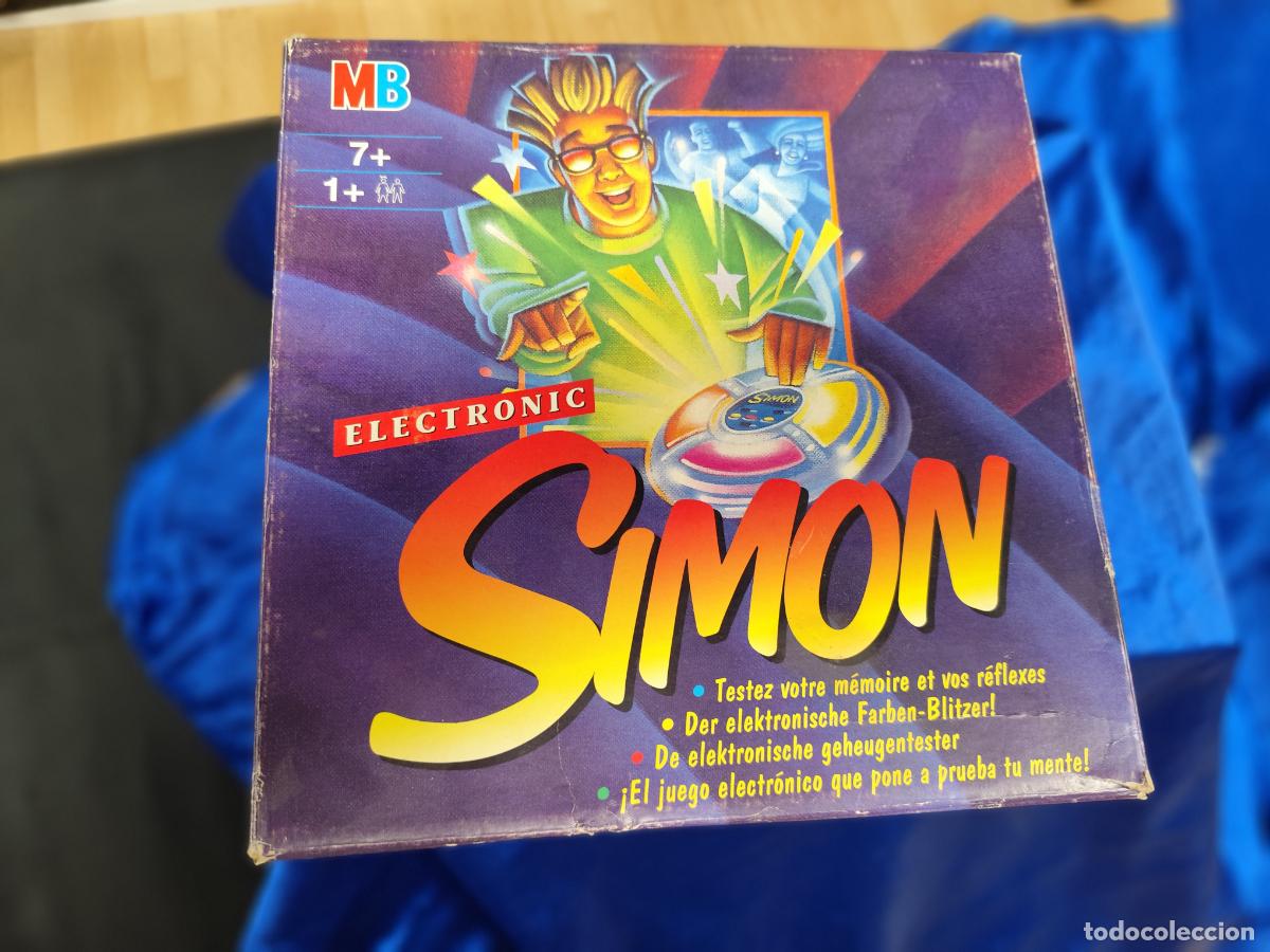 Juegos antiguos: simon electronico juego de memoria en caja - Foto 3