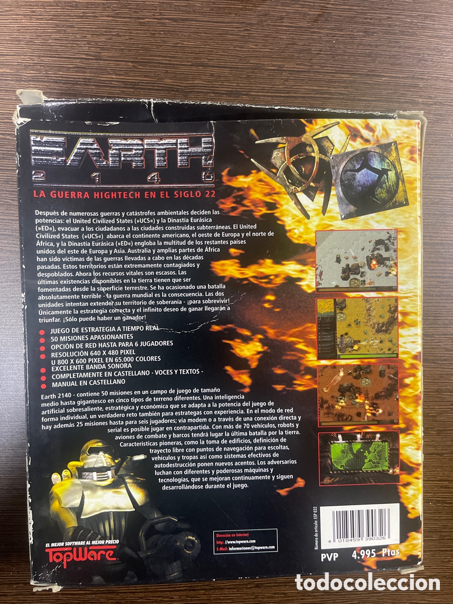 Juegos antiguos: JUEGO PC EARTH 2140 PERFECTO - Foto 2