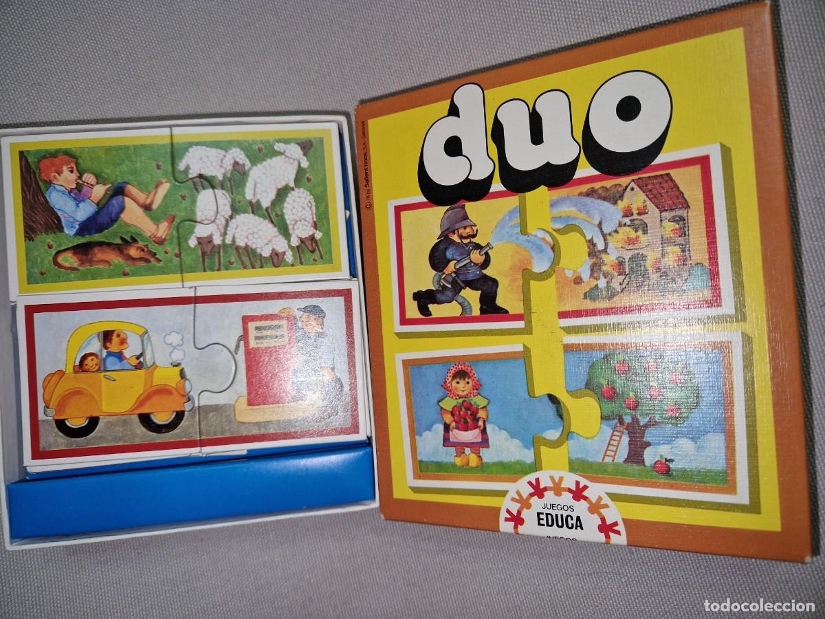 Juegos antiguos: JUEGO EDUCATIVO DUO DE EDUCA - Foto 1