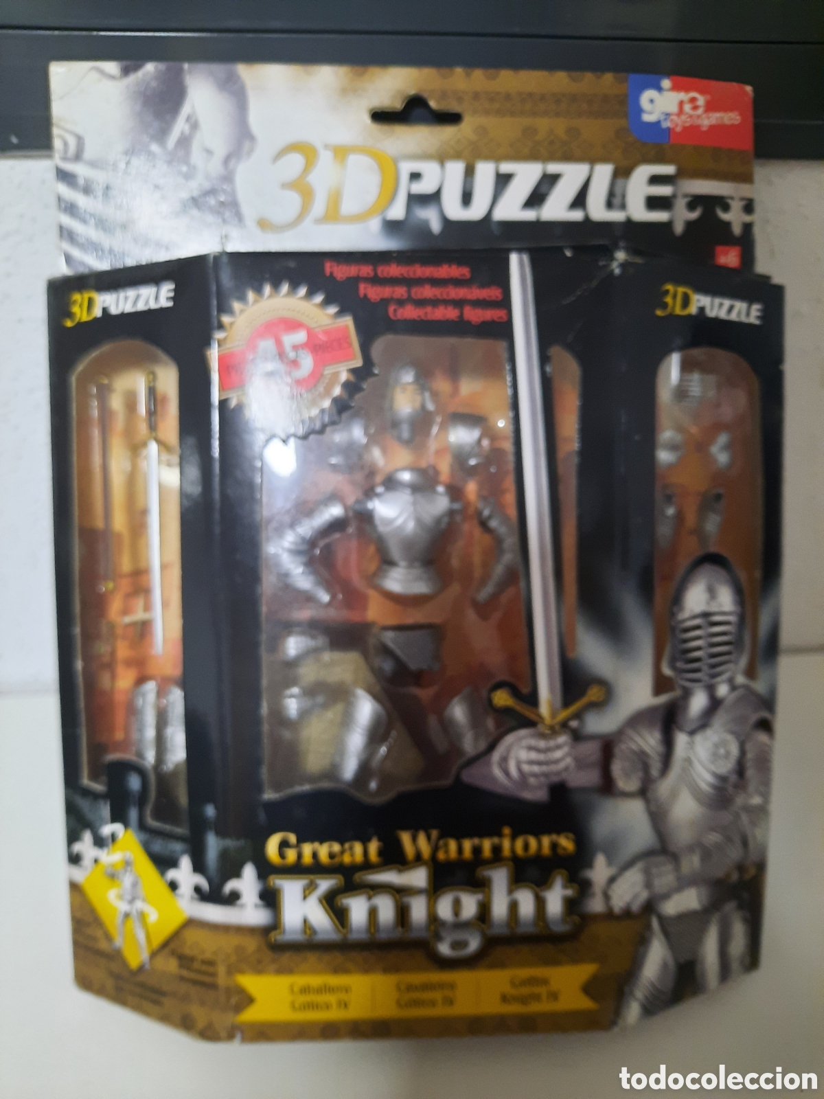 Juegos antiguos: GREAT WARRIORS KNIGHT-3D PUZZLE - Foto 7