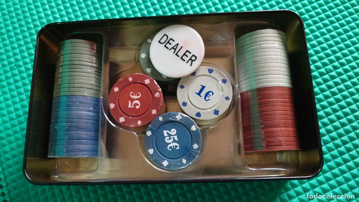 Juegos antiguos: FICHAS DE POKER PROFESIONAL - Foto 2