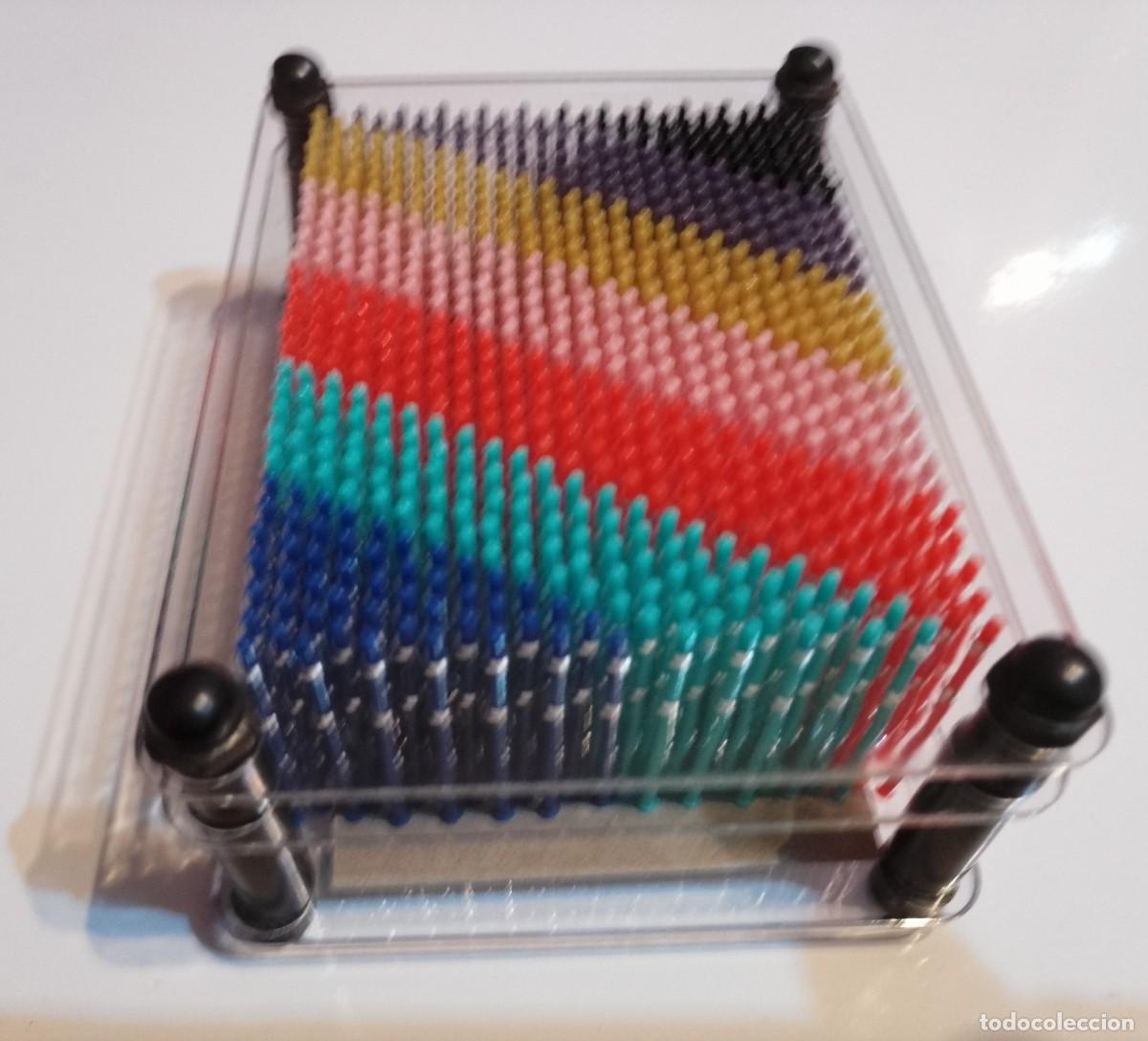 Juegos antiguos: PIN ART. CAJA DE CLAVOS 3D - Foto 3