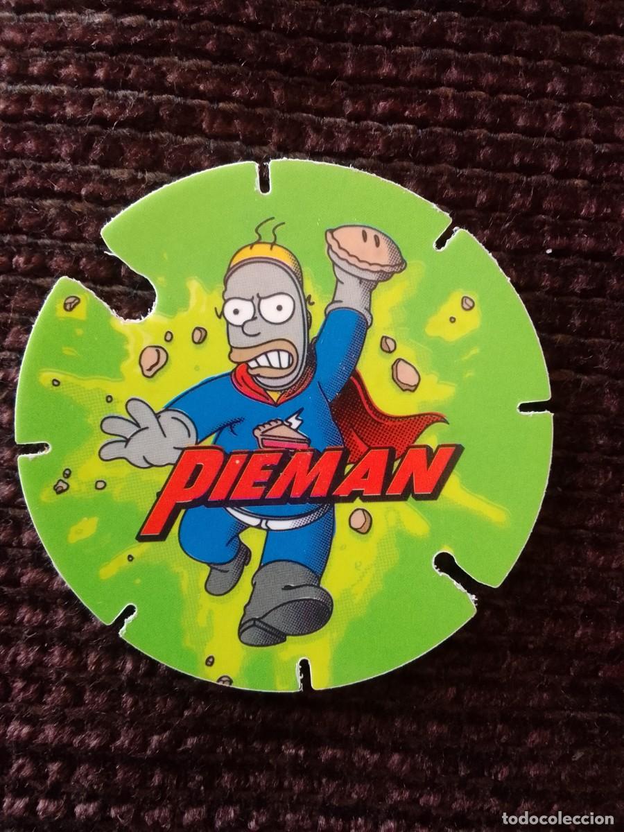 Juegos antiguos: TAZO. THE SIMPSONS. CHEETOS. BARTMAN. 4. PIEMAN. - Foto 1