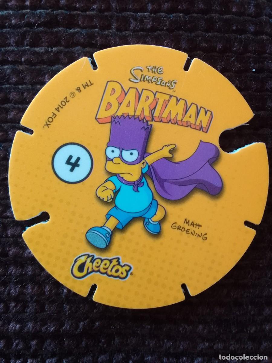 Juegos antiguos: TAZO. THE SIMPSONS. CHEETOS. BARTMAN. 4. PIEMAN. - Foto 2