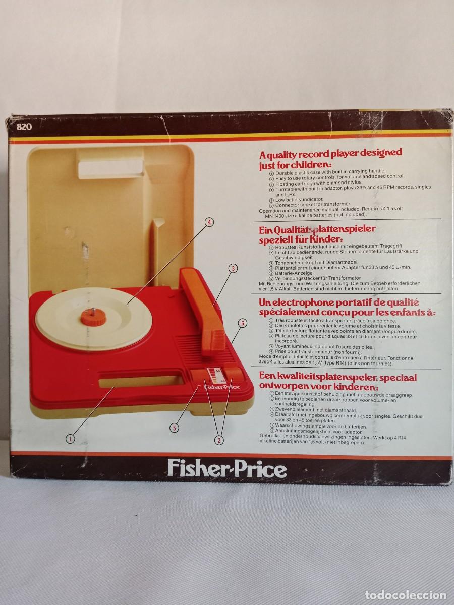 Juegos antiguos: Tocadiscos Fisher Price - Foto 2