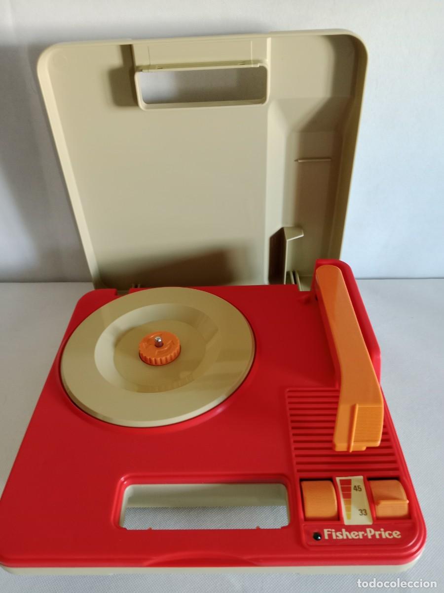 Juegos antiguos: Tocadiscos Fisher Price - Foto 3