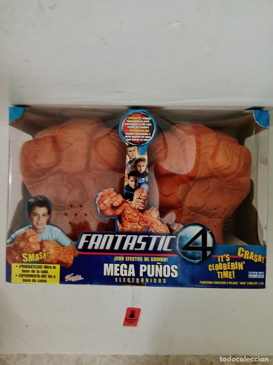 Juegos antiguos: Mega Pu&ntilde;os electr&oacute;nicos La Cosa de Los 4 Fant&aacute;sticos - Foto 1