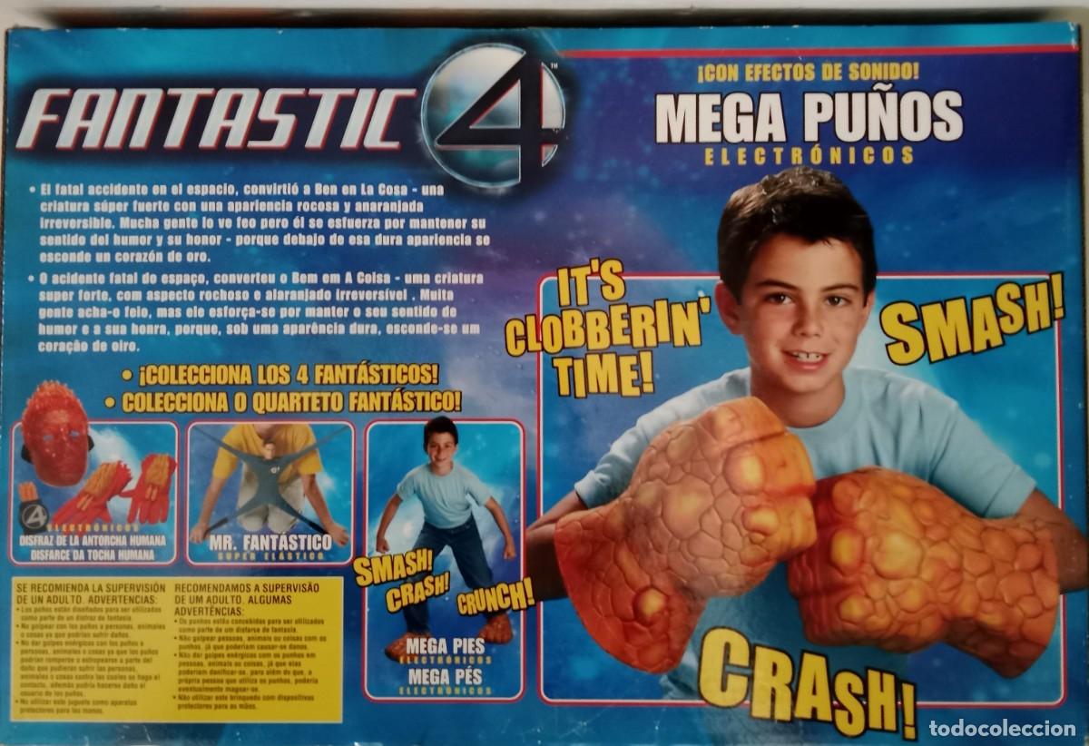 Juegos antiguos: Mega Pu&ntilde;os electr&oacute;nicos La Cosa de Los 4 Fant&aacute;sticos - Foto 2