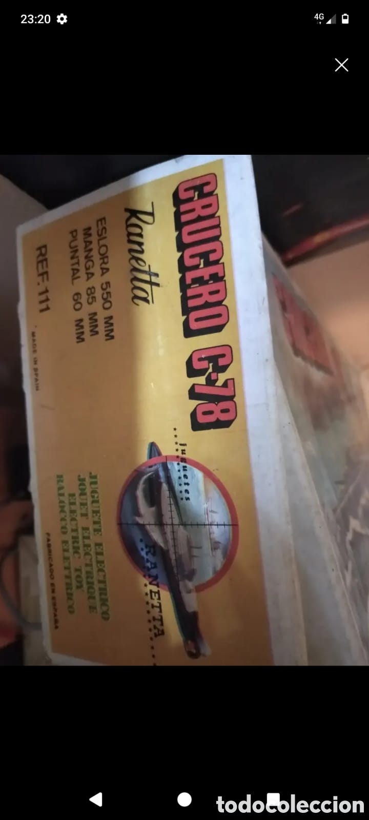 Juegos antiguos: Crucero Vintage Ranetta - Foto 3