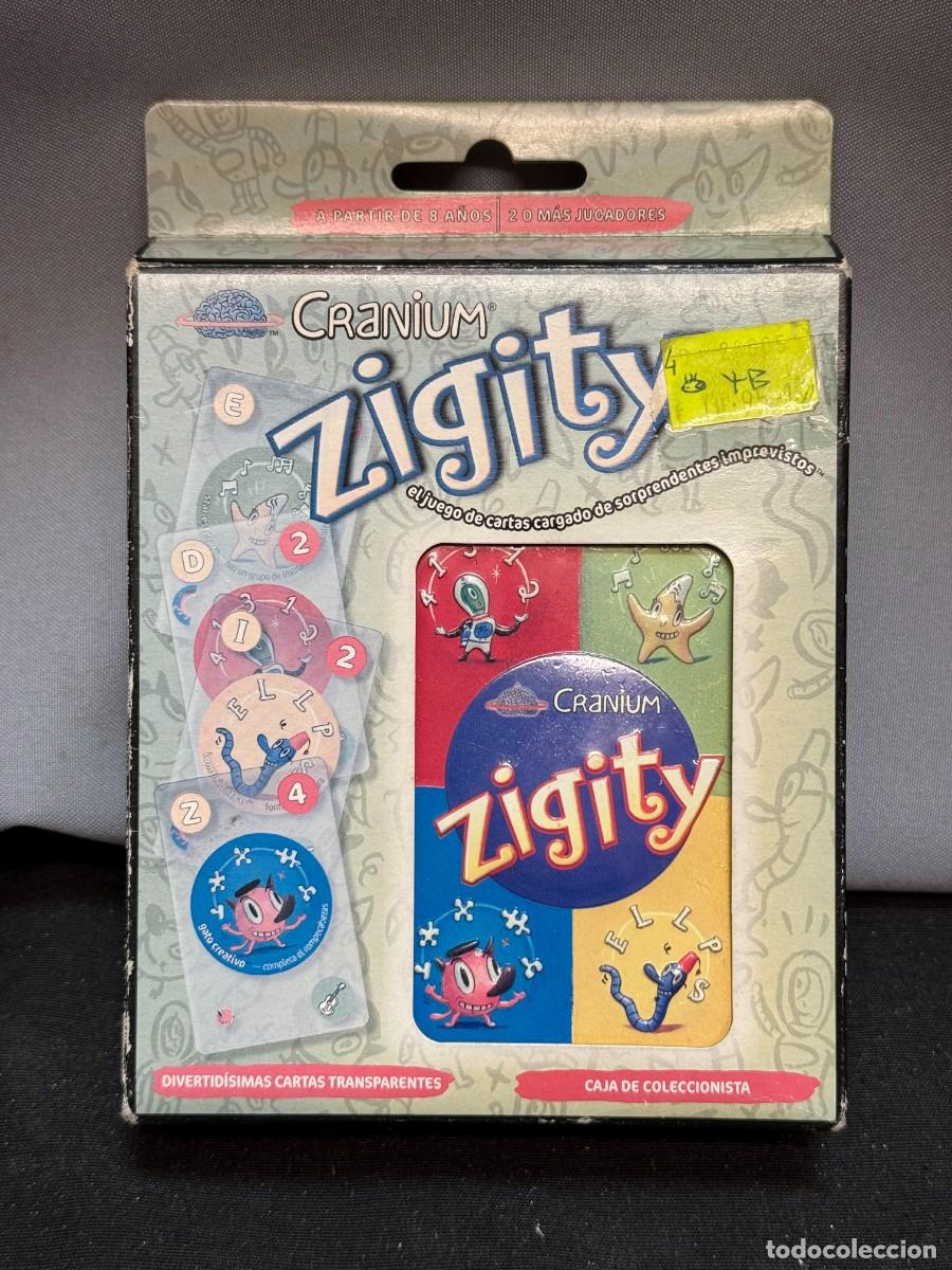 Juegos antiguos: Juego de cartas Cranium Zigity Caja 2004 - Foto 1