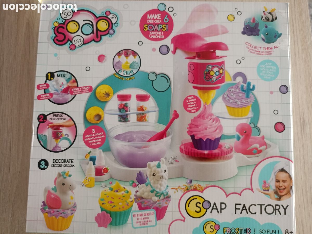 Juegos antiguos: Sopa f&aacute;brica de jabones cupcake - Foto 2