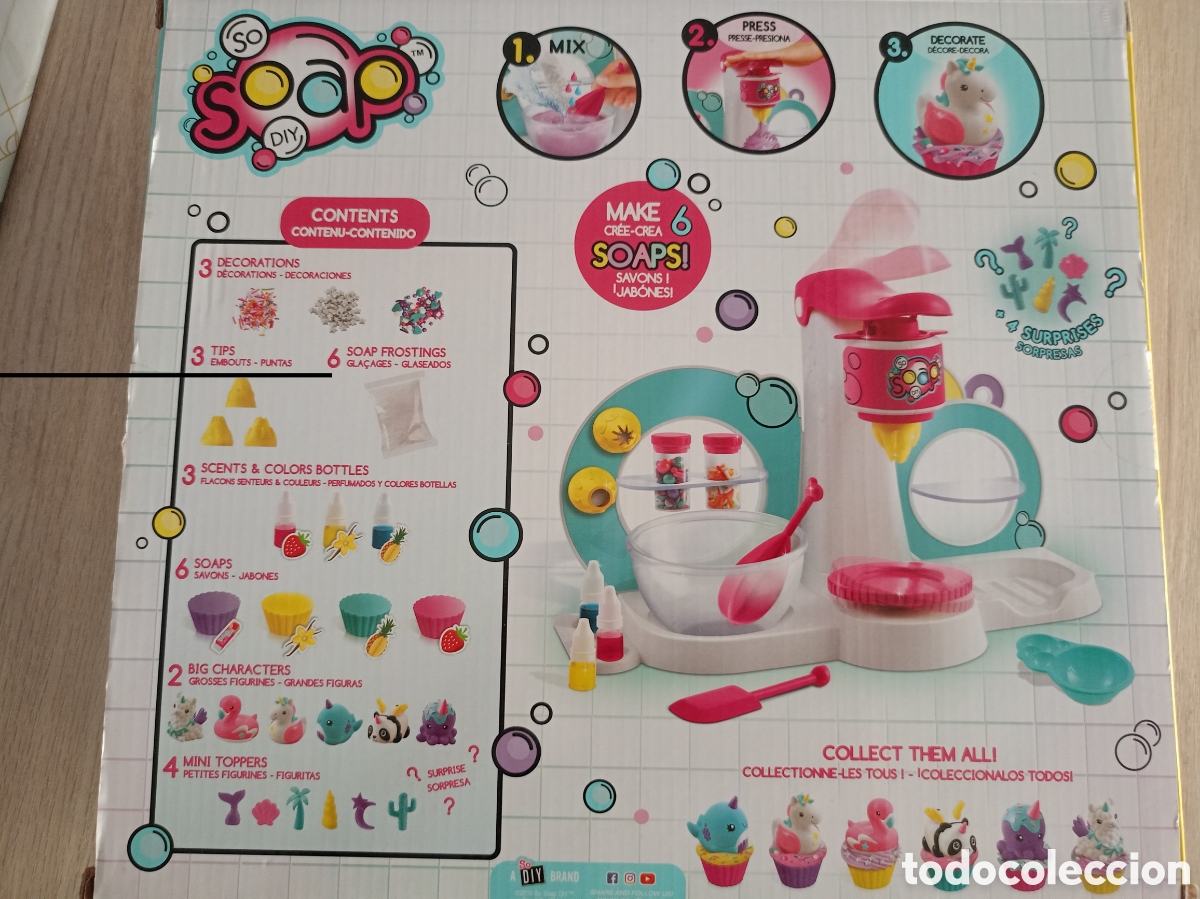 Juegos antiguos: Sopa f&aacute;brica de jabones cupcake - Foto 1
