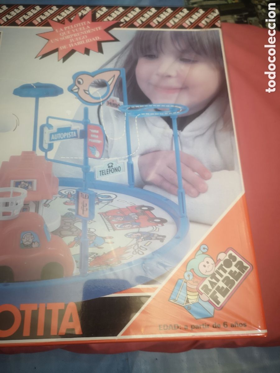 Juegos antiguos: Vuela, vuela, pelotita. NUEVO. SIN ABRIR. Feber a&ntilde;os 80.
