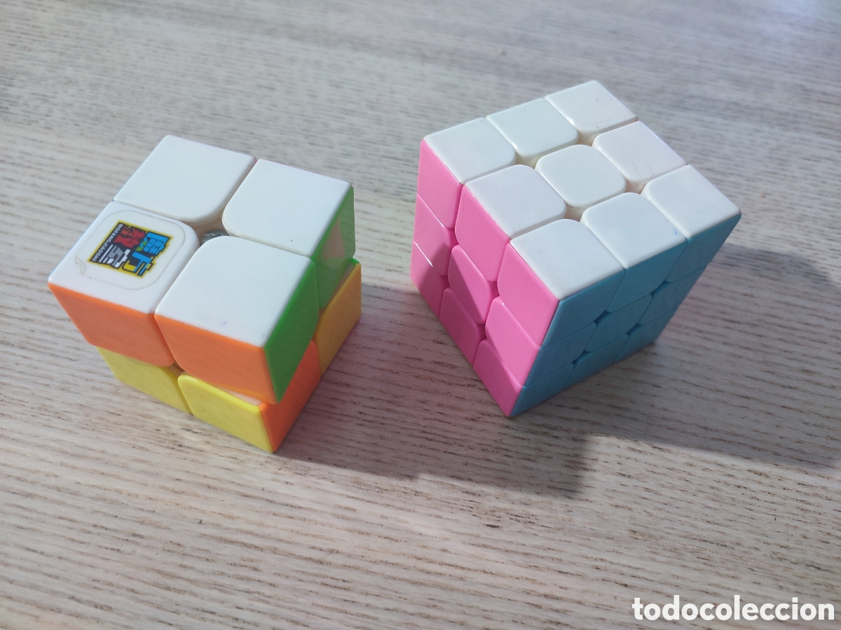 Juegos antiguos: Lote Cubos Rubik. 2x2 y 3x3 - Foto 1