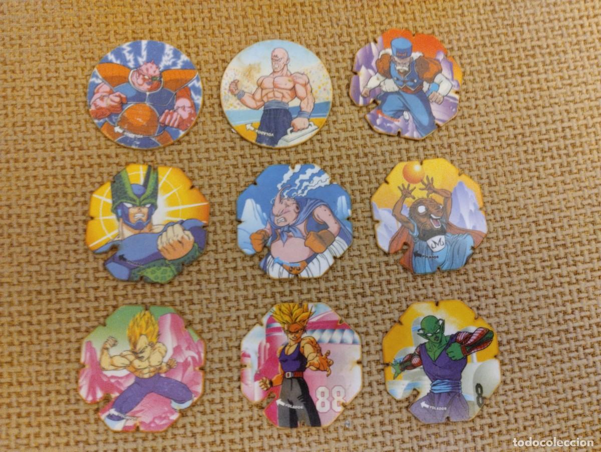 Juegos antiguos: Lote Tazos Drag&oacute;n ball - Foto 1