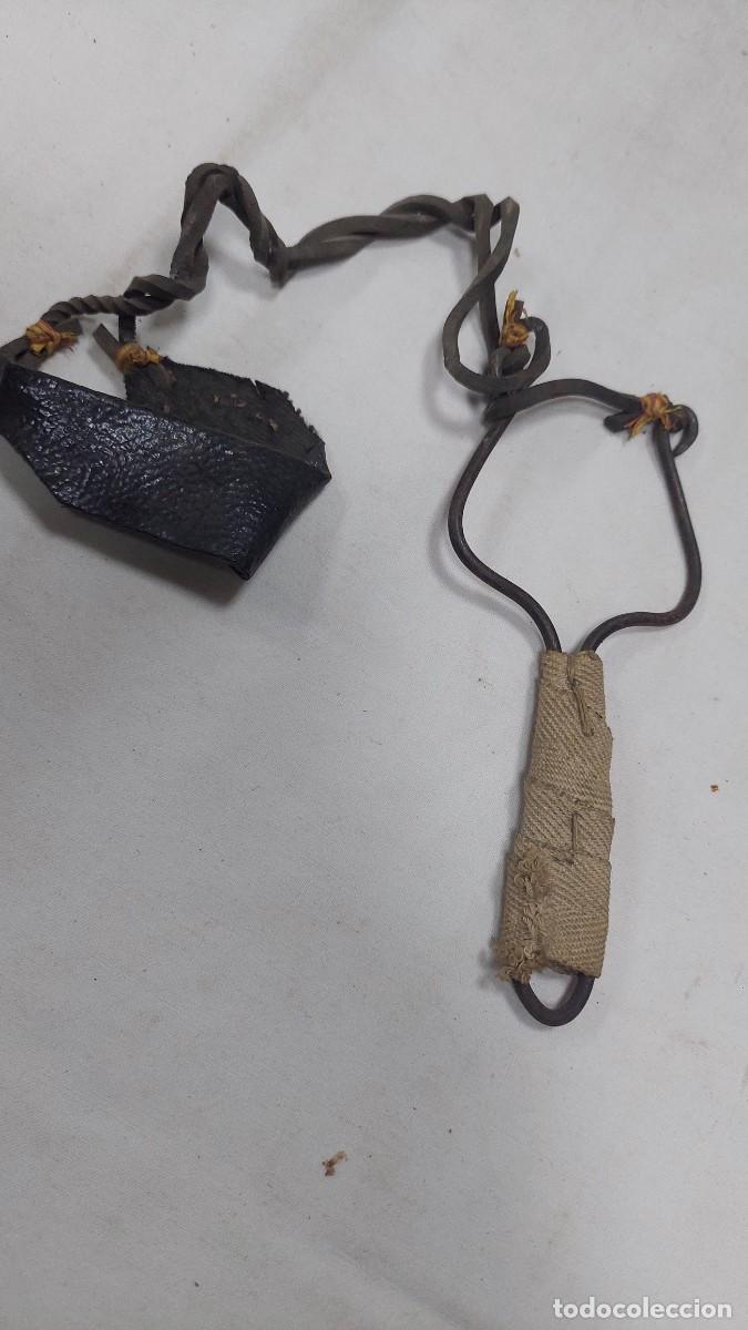 Juegos antiguos: Antiguo tira chinas de alambre - Foto 2