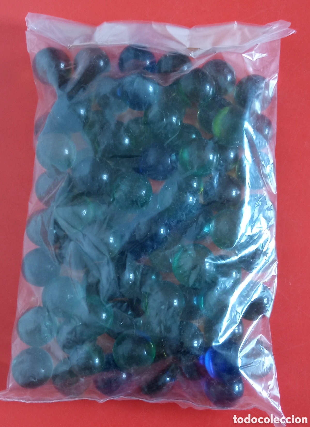 Juegos antiguos: 75 CANICAS DE AGUA 70S.NUEVAS. - Foto 2