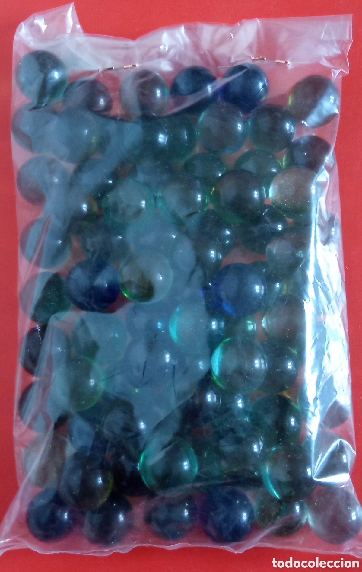 Juegos antiguos: 75 CANICAS DE AGUA 70S.NUEVAS. - Foto 1