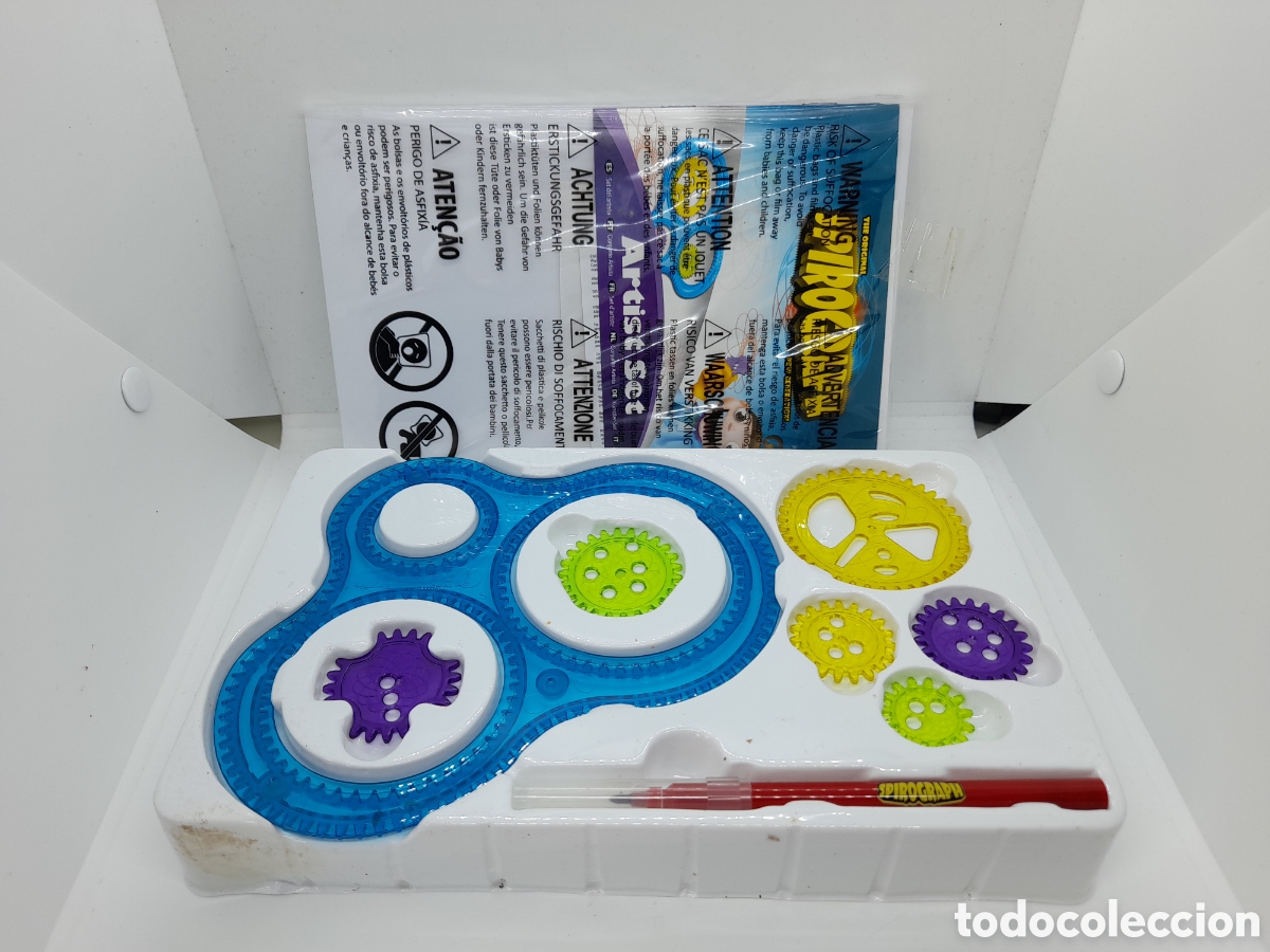 Juegos antiguos: JUEGO DE MESA, SPIROGRAPH. DE HASBRO. - Foto 3