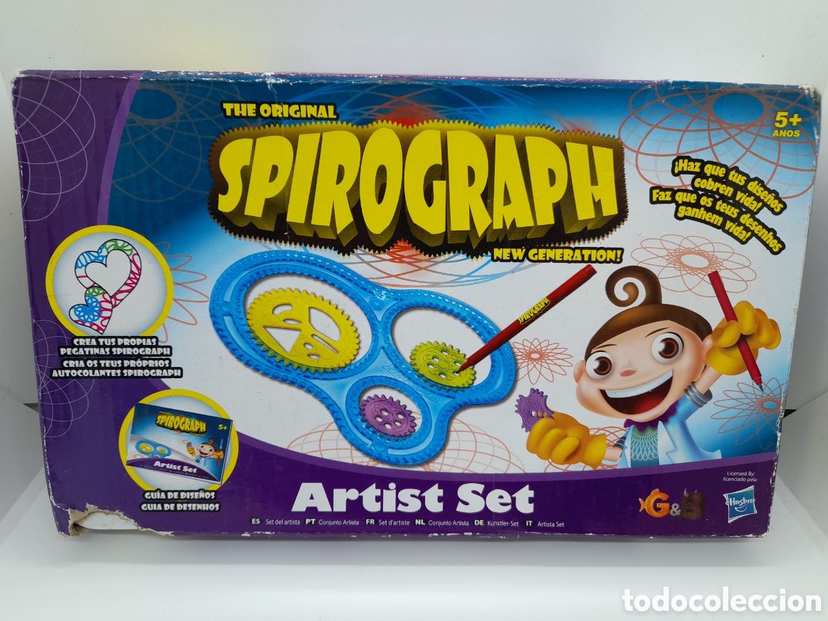 Juegos antiguos: JUEGO DE MESA, SPIROGRAPH. DE HASBRO. - Foto 1
