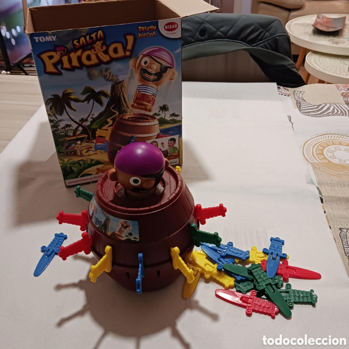 Juegos antiguos: Salta Pirata de Tomy - Foto 3