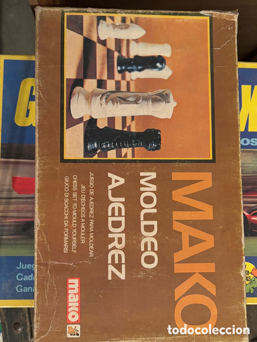 Juegos antiguos: macomoldeo ajedrez a&ntilde;os 70 - Foto 1