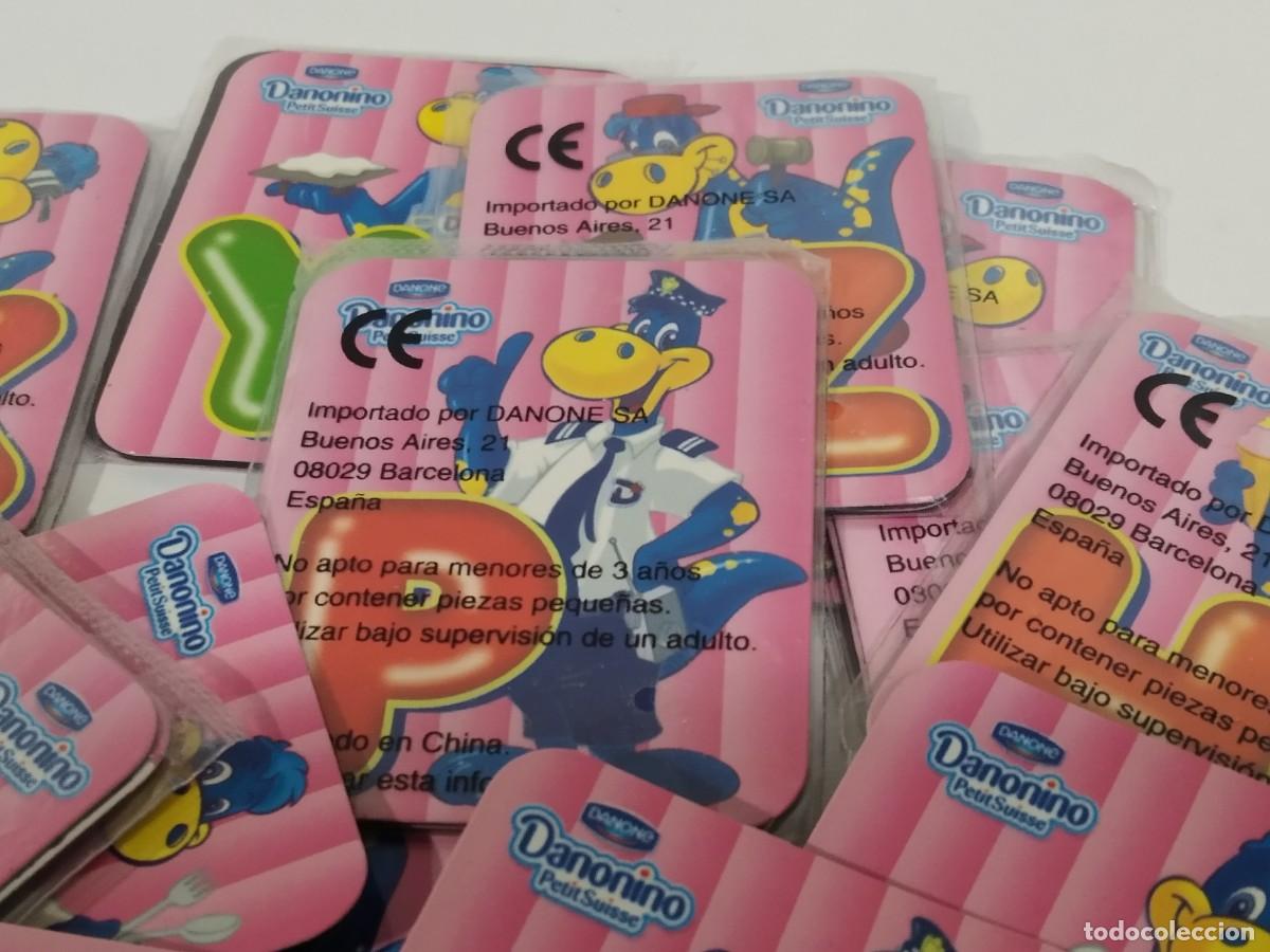 Juegos antiguos: LOTE DE IMANES CON LETRAS DE DANONINO - Foto 6
