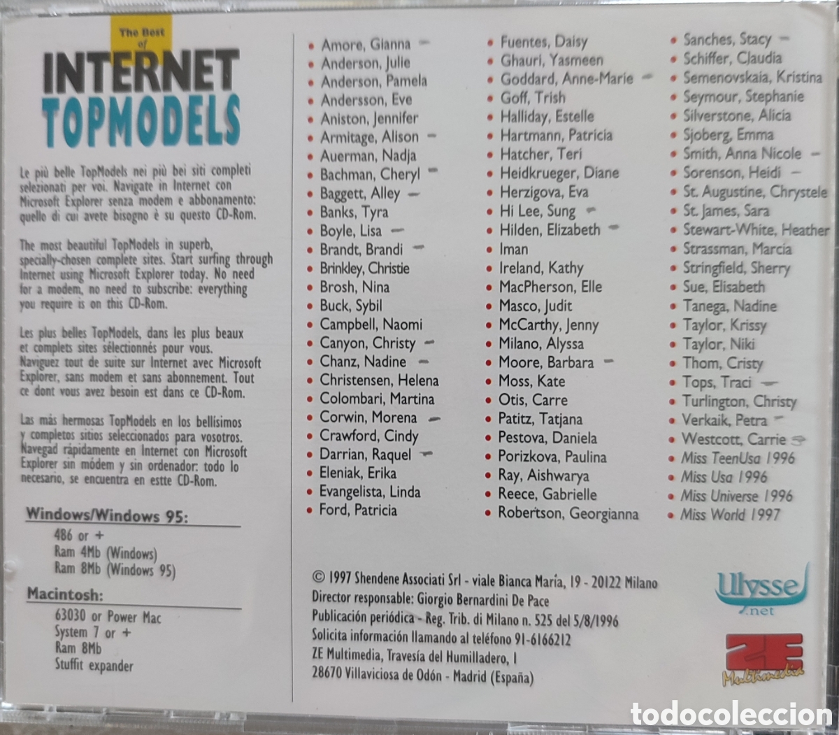 Juegos antiguos: The best of internet top models - Foto 2