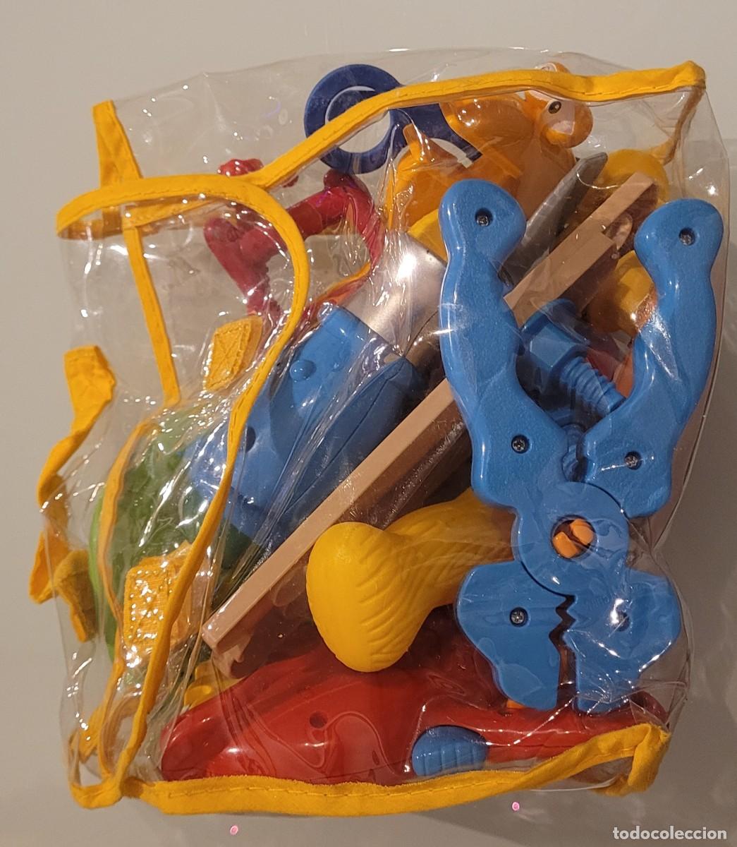 Juegos antiguos: Kit de 15 herramientas de juguete animadas como nuevo - Foto 9