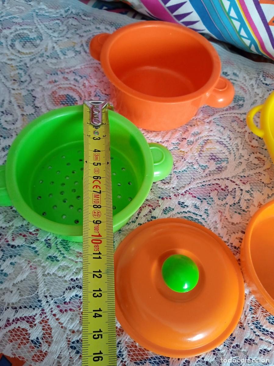 Juegos antiguos: CACHARRITOS COCINA DE PLASTICO-A&Ntilde;OS 90 - Foto 5