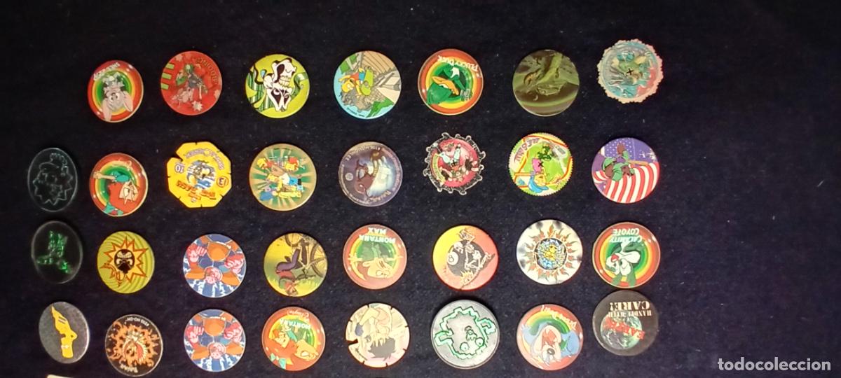 Juegos antiguos: LOTE DE TREINTA Y NUEVE TAZOS - Foto 1