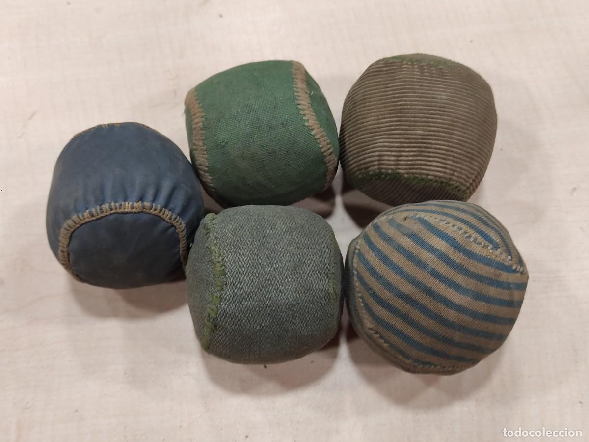 Juegos antiguos: Aut&eacute;nticas pelotas de feria - Foto 1