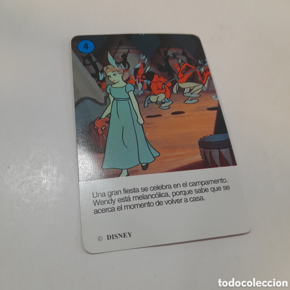 Juegos antiguos: Cartas de la baraja Peter Pan - Foto 1
