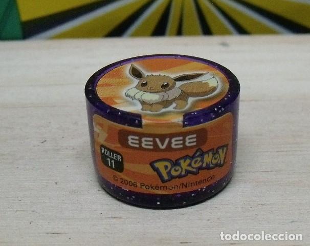 Juegos antiguos: Roller 11 Eevee - Power Rollers Pok&eacute;mon - Nintendo - Magic Box INT - Foto 1
