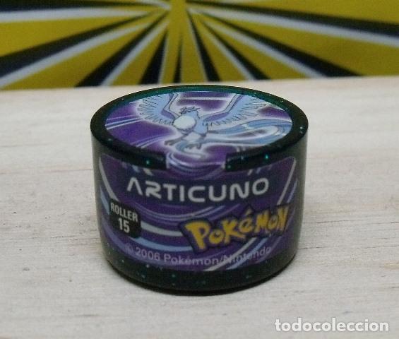 Juegos antiguos: Roller 15 Articuno - Power Rollers Pok&eacute;mon - Nintendo - Magic Box INT - Foto 1