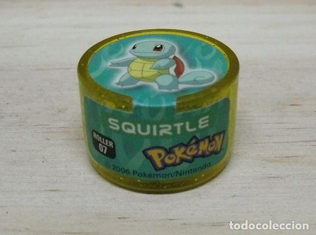 Juegos antiguos: Roller 07 Squirtle - Power Rollers Pok&eacute;mon - Nintendo - Magic Box INT - Foto 1
