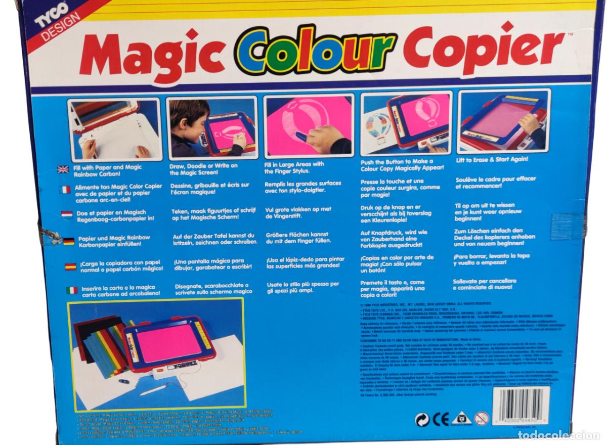 Juegos antiguos: Magic colour copier de TYCO a&ntilde;o 1996- Nuevo - Foto 3