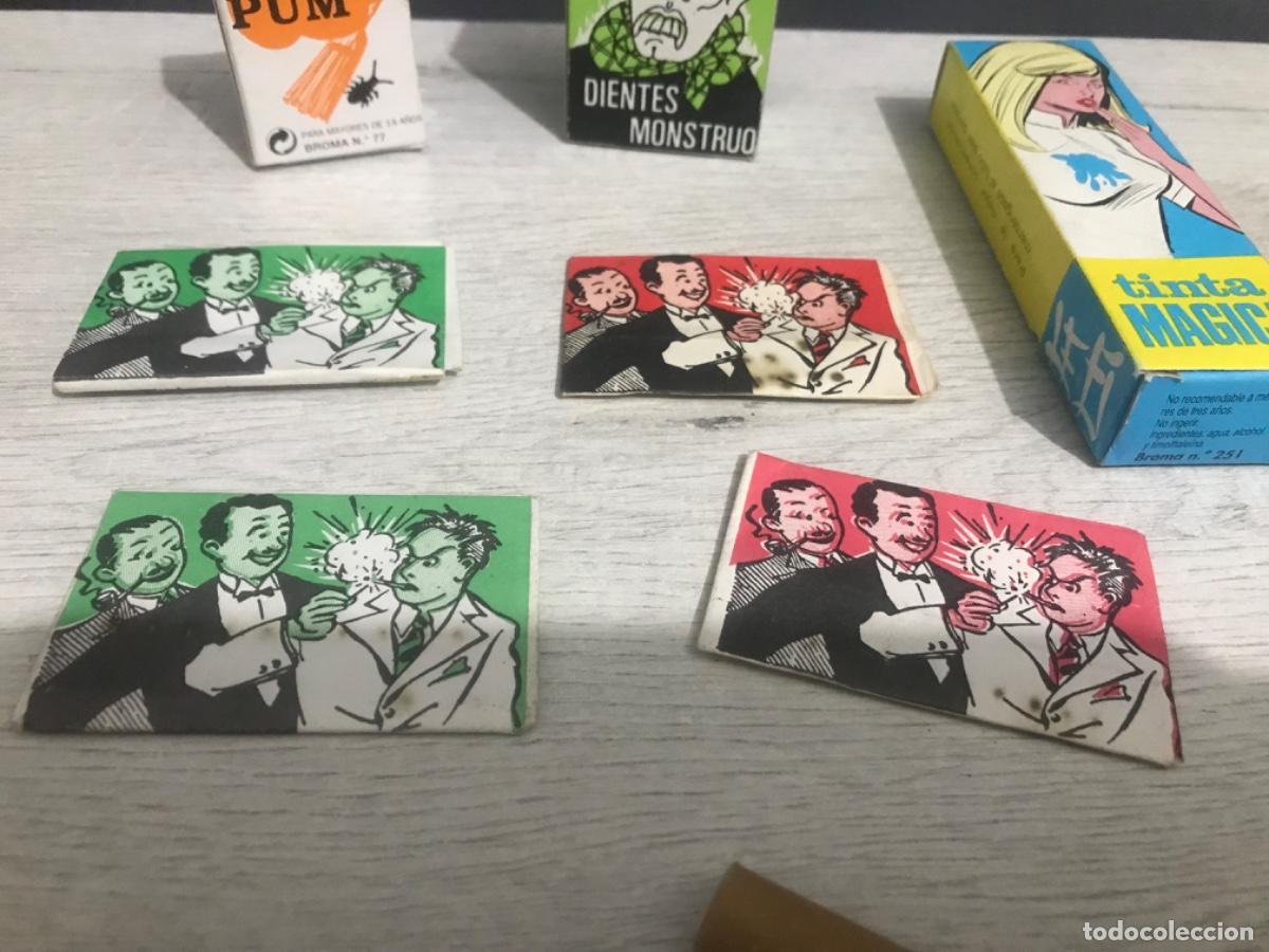 Juegos antiguos: Lote de art&iacute;culos de bromas - Foto 4