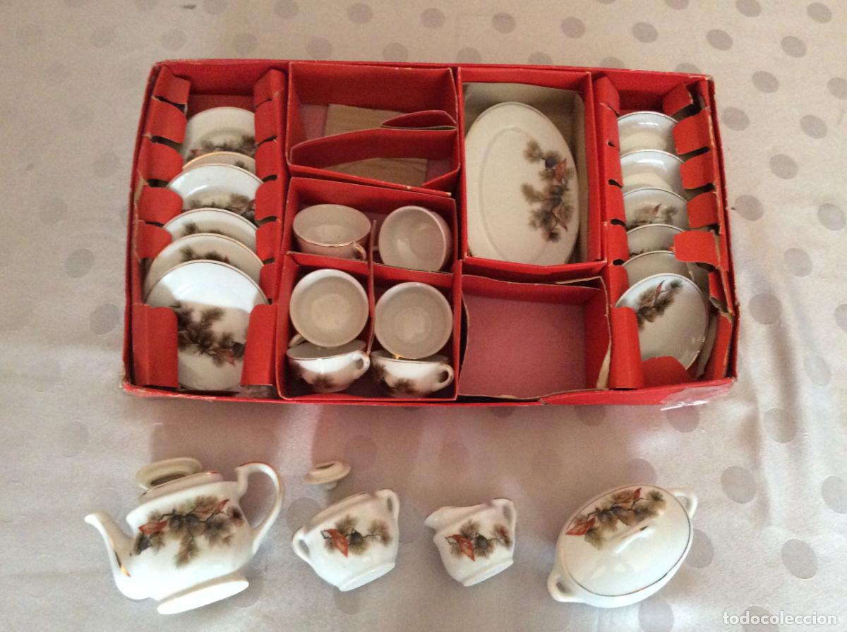 Juegos antiguos: MENAJE INFANTIL EN PORCELANA. - Foto 1