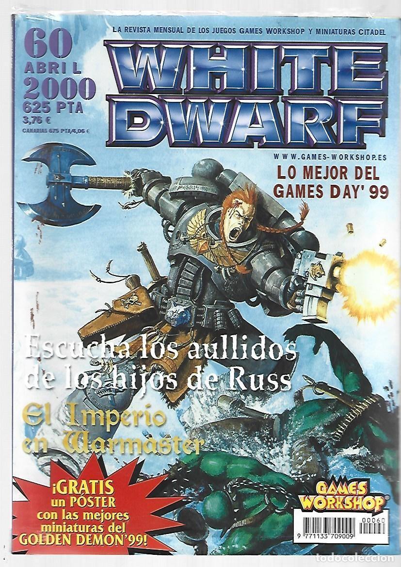 Juegos antiguos: White dwarf 60, 2000, Games Workshop, nuevo, precintado - Foto 1