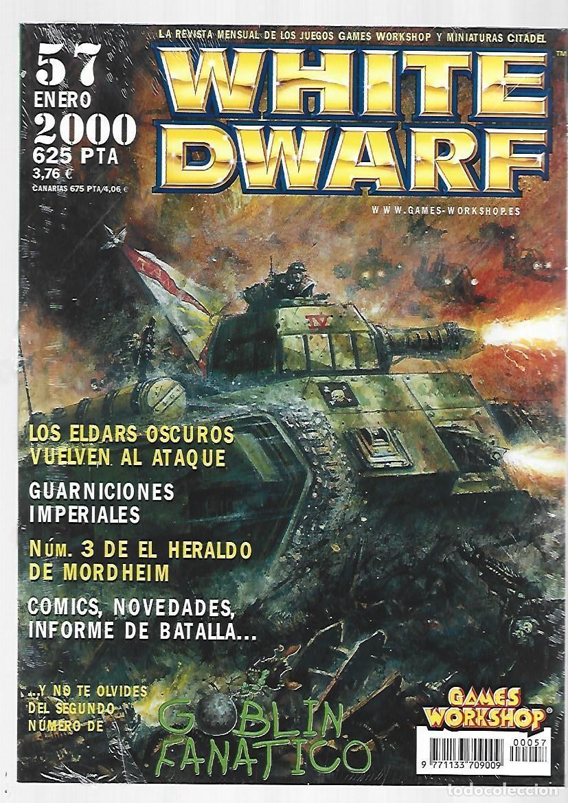 Juegos antiguos: White dwarf 57, 2000, Games Workshop, nuevo, precintado - Foto 1